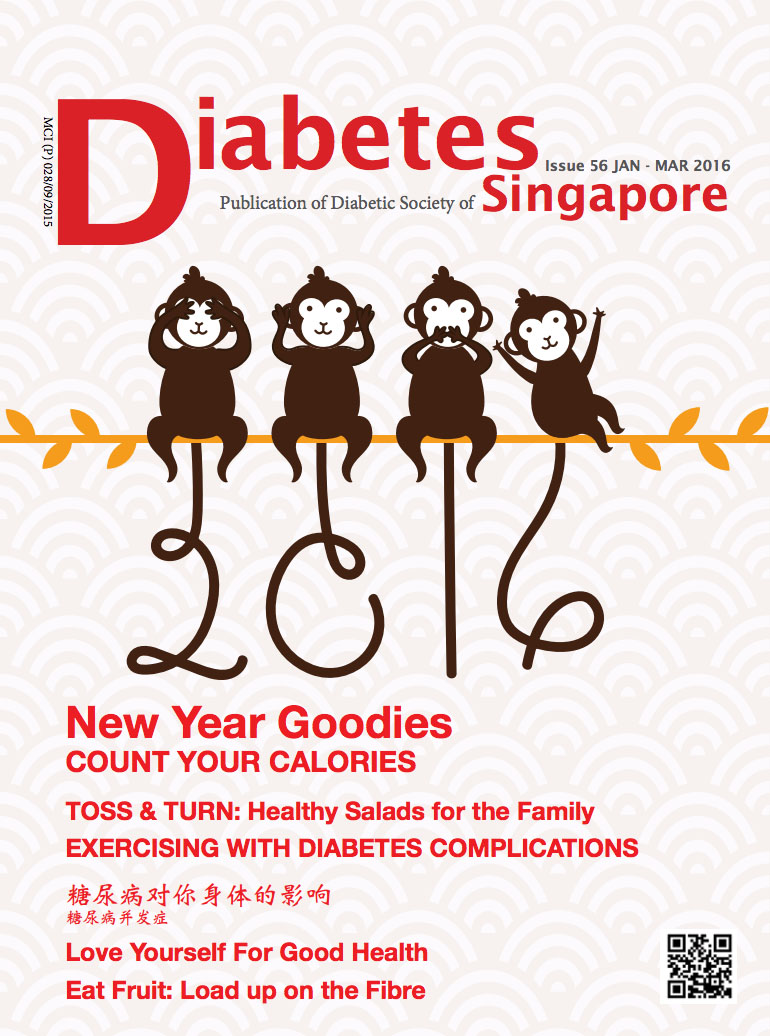 Diabetes Singapore Jan to Mar 2016